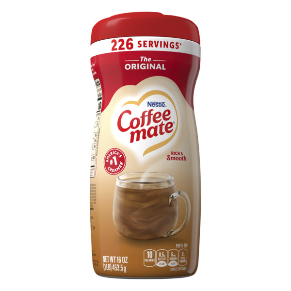 Crème à café en poudre Nestlé Coffee Mate Original 16 oz