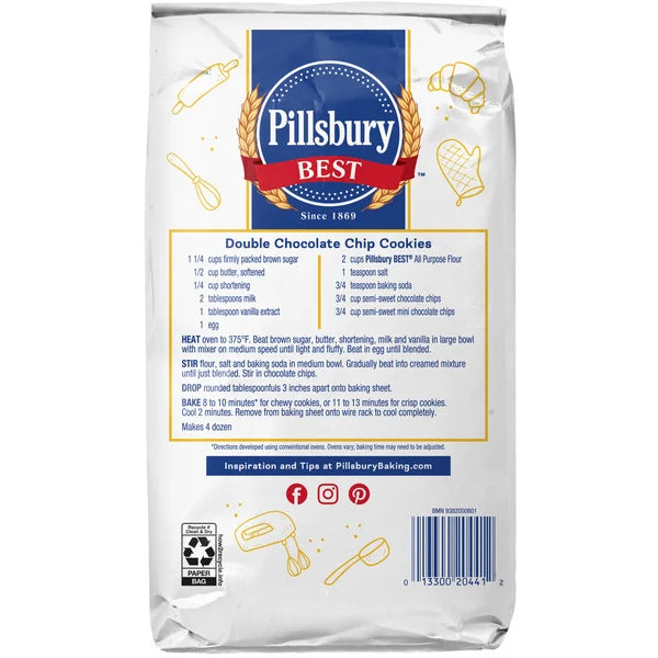 Farine tout usage blanchie Pillsbury Best, sac de 5 lb