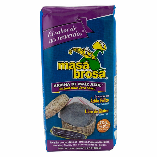 Masa Brosa Masa de Maíz Azul, Instantánea 2 lb