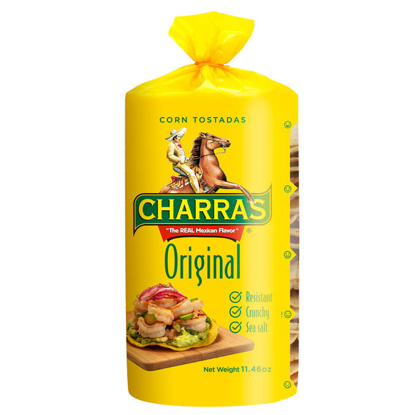Tostadas Charras Tostadas de Maíz Original 11.46 oz