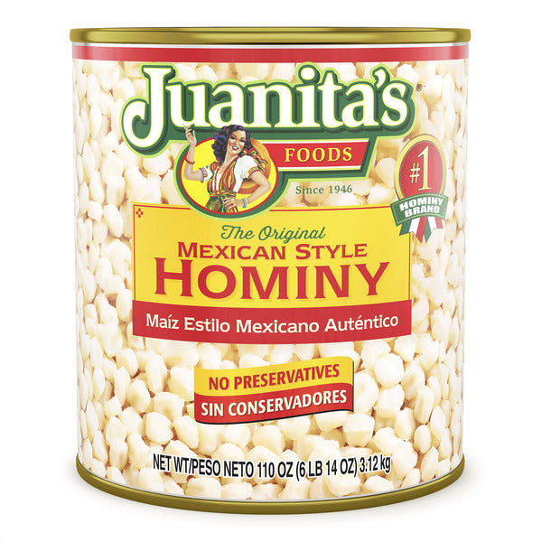 Maíz molido estilo mexicano de Juanita's Foods, el original, 110 oz