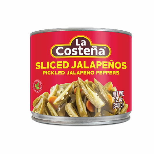 La Costeña Jalapeños Rebanados 12 oz