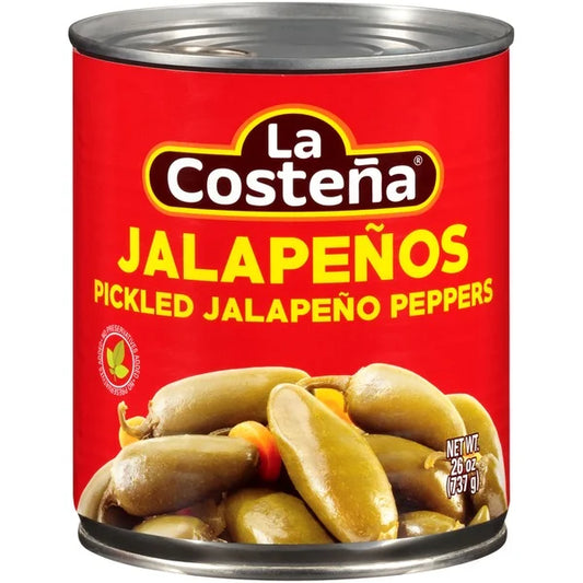 Chiles jalapeños en escabeche La Costeña 26 oz