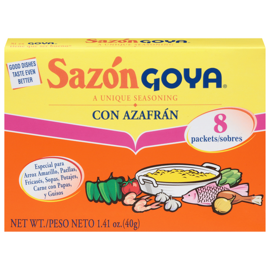 Sazón Goya 8 unidades