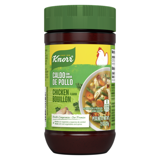 Caldo granulado Knorr sabor pollo 7.9 oz