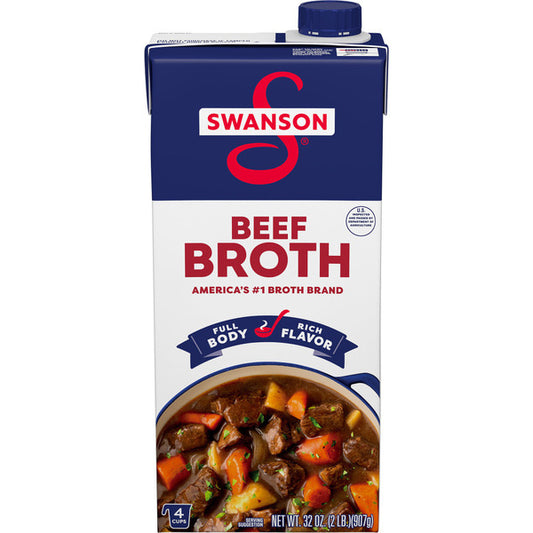 Caldo de res Swanson 32 oz