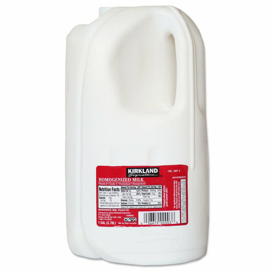 Leche entera Kirkland Signature, 1 galón