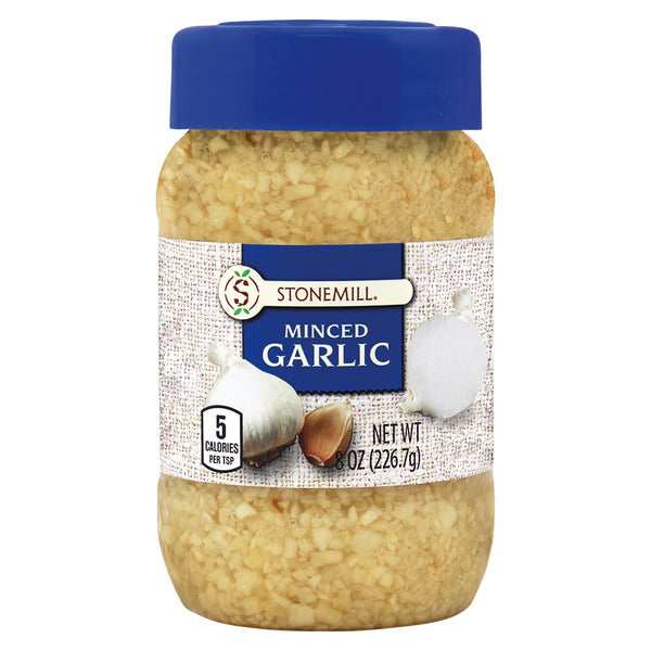 Ajo picado en agua Stonemill 8 oz