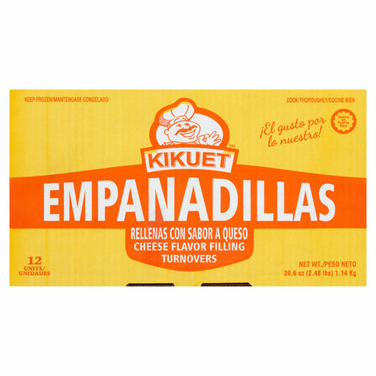 Empanadillas rellenas de queso Kikuet, 12 unidades