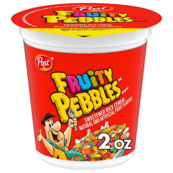 Post Fruity PEBBLES Breakfast Cereal, Gluten Free 2 oz