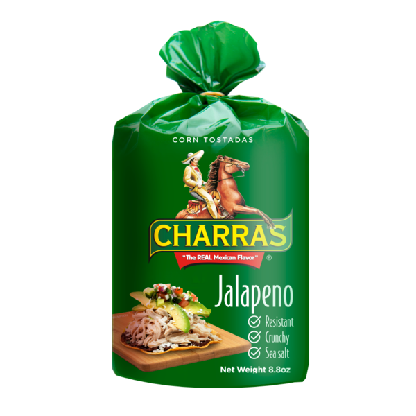 Tostadas Charras Jalapeno Tostadas 8.8 oz