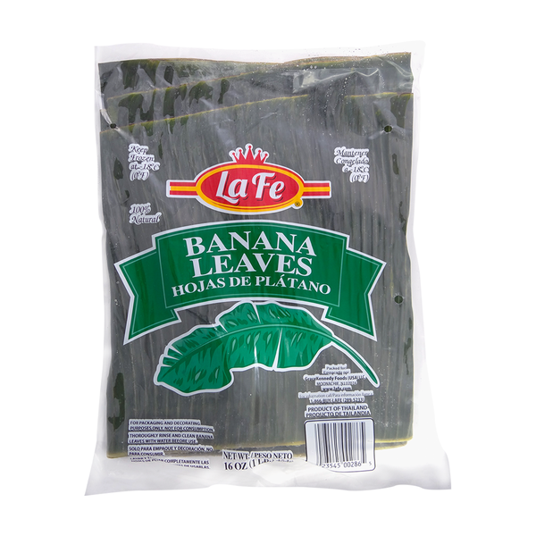 La Fe Hojas de Plátano, Hojas De Plátano 16 oz
