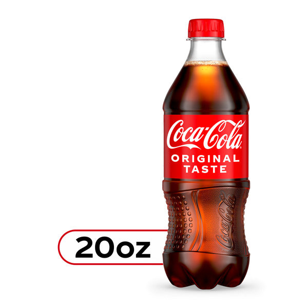 Coca-Cola Cola Soda Pop Bottle 20 fl oz