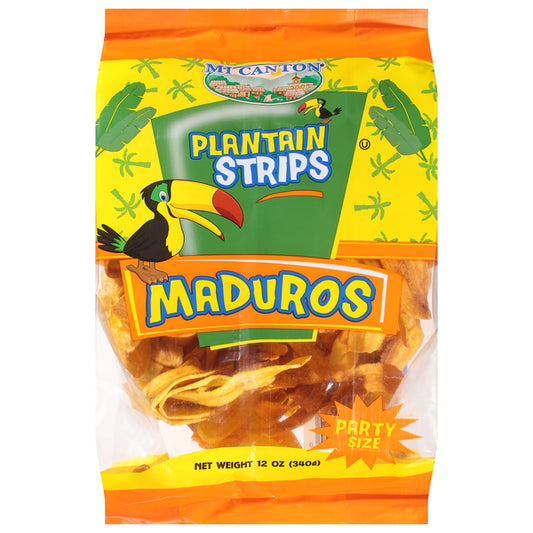 Tiras de plátano Mi Cantón, tamaño fiesta, 12 oz