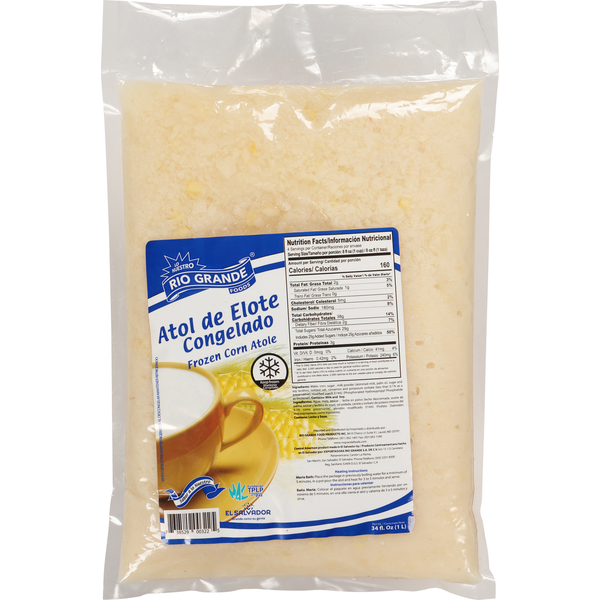 Rio Grande Foods Frozen Corn Atole 34 fl oz