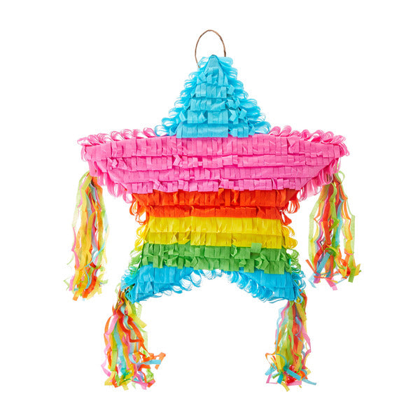 WAY TO CELEBRATE! Med P-nata Party Rainbow Star Party Piñata