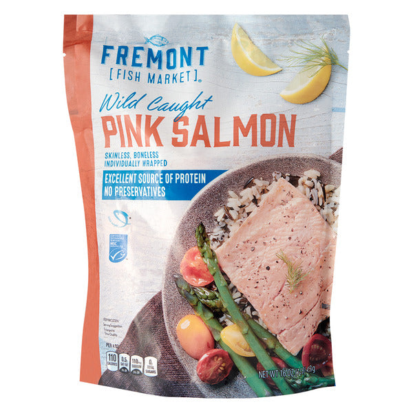 Fremont Fish Market Wild Caught Salmon 16 oz