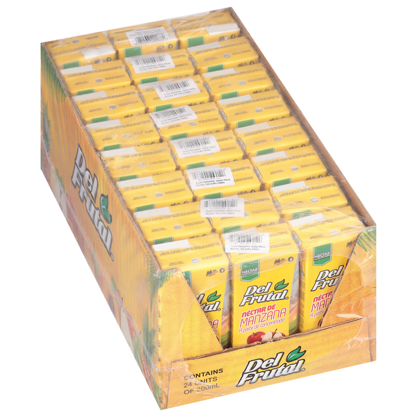 Del Frutal Nectar, Apple 24 x 200 ml