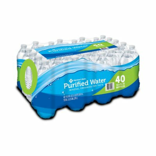 Agua purificada Member's Mark 16.9 fl oz
