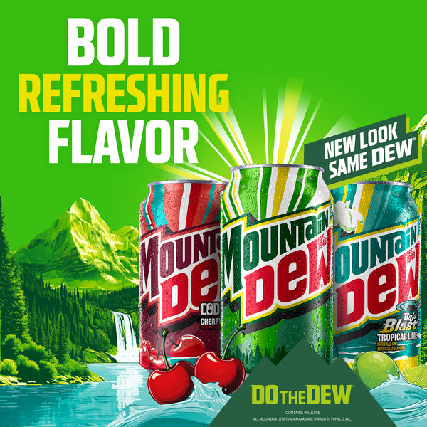 Soda Mountain Dew - Paquet de 35 cl