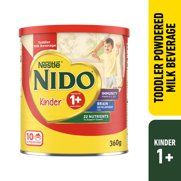 Nestlé Nido Kinder Toddler Milk Beverage Powder Mix 12.6 oz