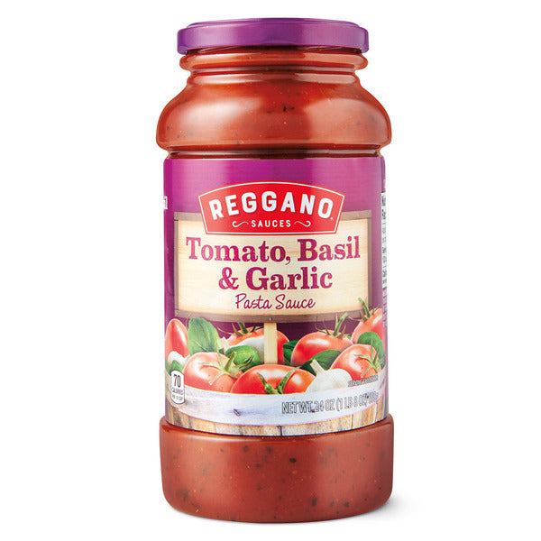 Reggano Tomato, Basil & Garlic Pasta Sauce 24 oz