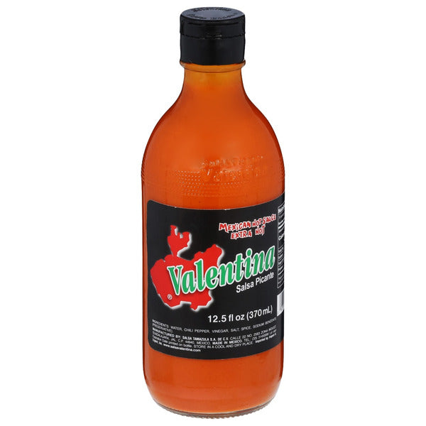 Salsa picante mexicana Valentina Extra Hot de 12.5 onzas líquidas
