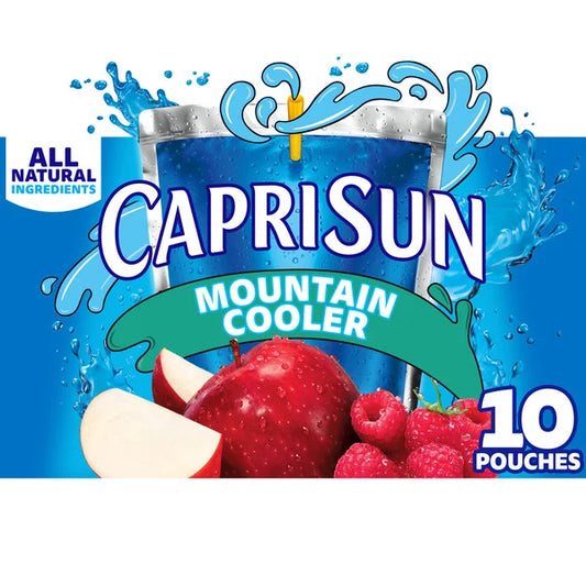 Boisson au jus de fruits mélangés aromatisée naturellement Capri Sun Mountain Cooler 6 fl oz