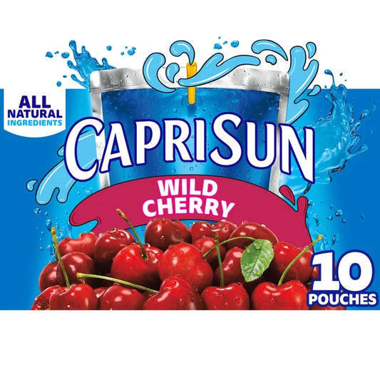 Mélange de jus de cerise sauvage à saveur naturelle Capri Sun 6 fl oz