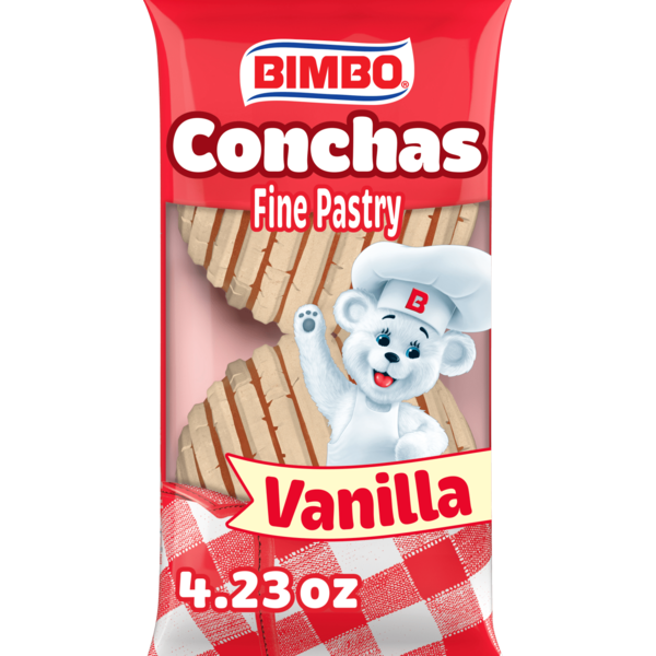 Bimbo Conchas Vanilla Fine Pastry 4.23 oz