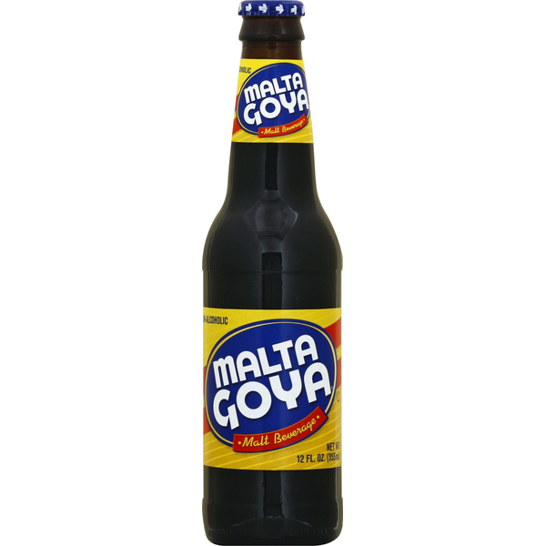Malta Goya Malt Beverage, Non-Alco 12 fl oz
