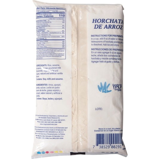 Rio Grande Drink Mix Horchata De Arroz 12 oz