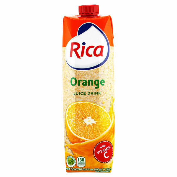 Rica Orange Juice Drink 33.8 fl oz