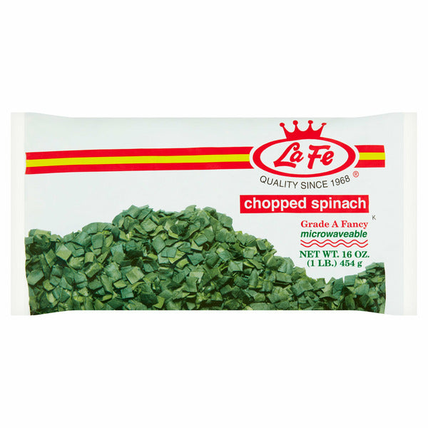 La Fe Chopped Spinach 16 oz