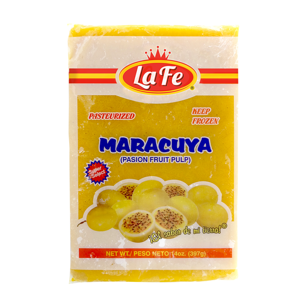 La Fe Maracuyá, Pulpa de Maracuyá 14 oz