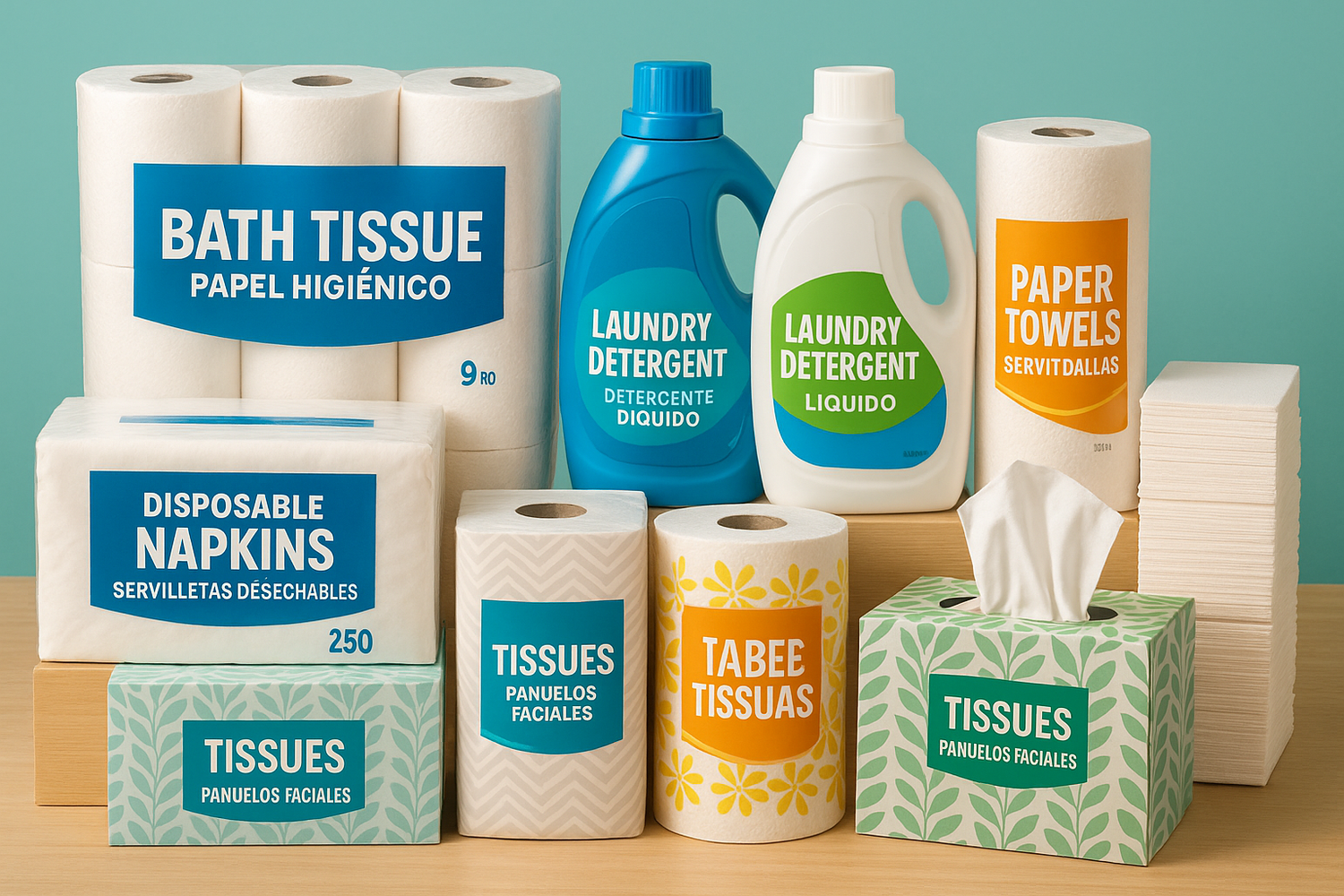 All Paper Goods & Laundry