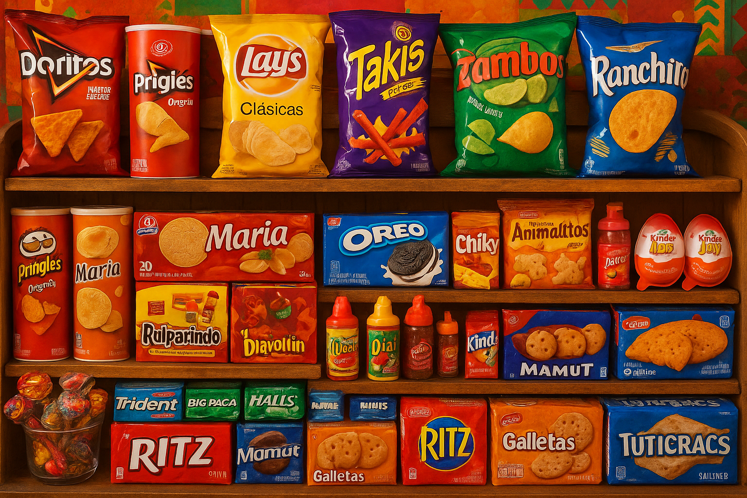 Todos los snacks y dulces – FIESTA LATIN MARKET
