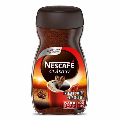 NESCAFÉ Clásico Café instantané torréfié foncé 7 oz