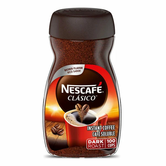NESCAFÉ Clásico Café instantané torréfié foncé 7 oz