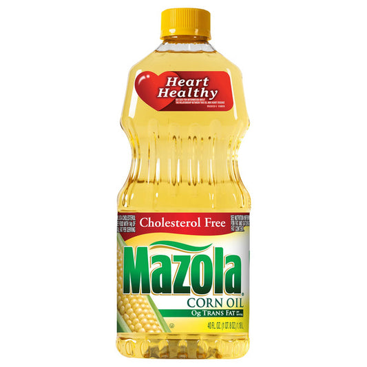 Huile de maïs Mazola, sans cholestérol 40 fl oz