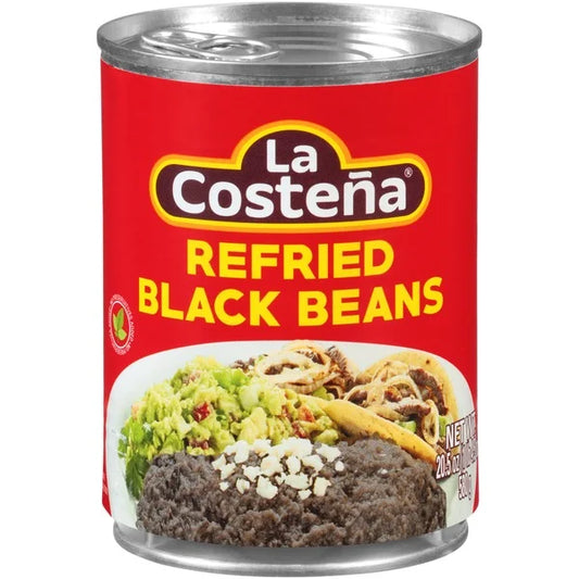 Haricots noirs frits La Costeña 20,5 oz