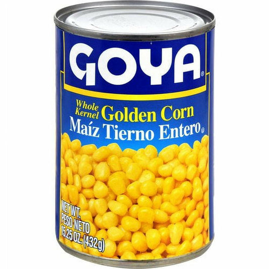 Maíz Goya, dorado, grano entero 15.25 oz