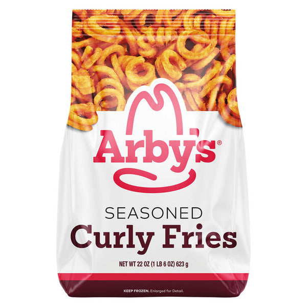 Papas fritas rizadas de Arby's 22 oz