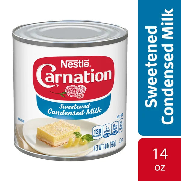 Leche condensada azucarada Carnation 14 oz