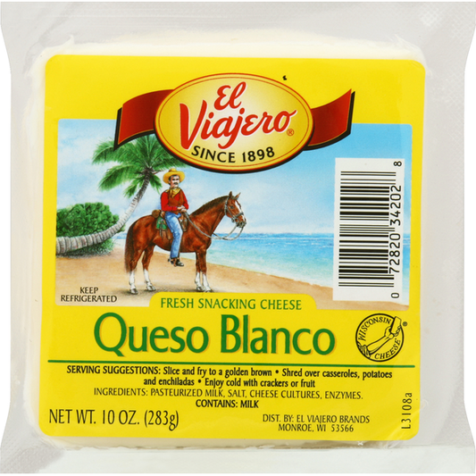 El Viajero Queso Blanco 10 oz
