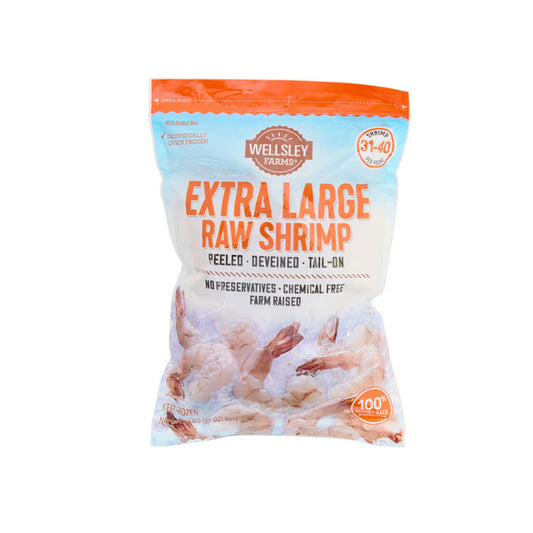 Wellsley Farms Raw Shrimp 31/40 Ct 32 oz