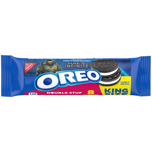 Oreo Double Stuf Chocolate Sandwich Cookies - King Size 4 oz