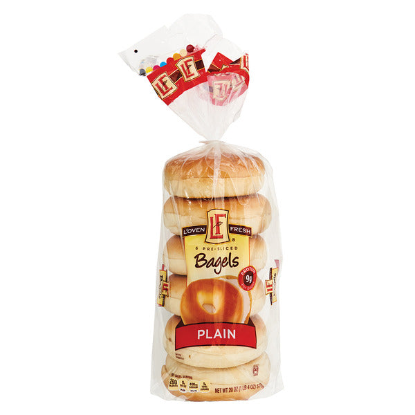 Bagels naturales L'oven Fresh de 18 onzas