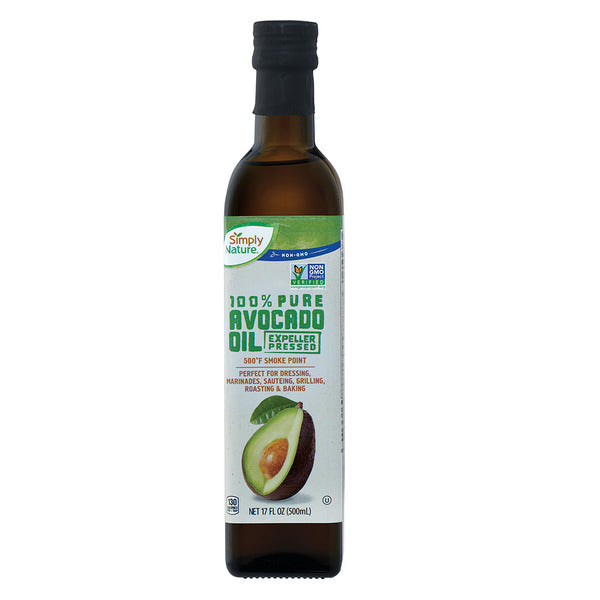 Aceite de aguacate Simply Nature de 17 onzas líquidas