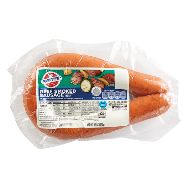 Parkview Beef Smoked Sausage 12 oz